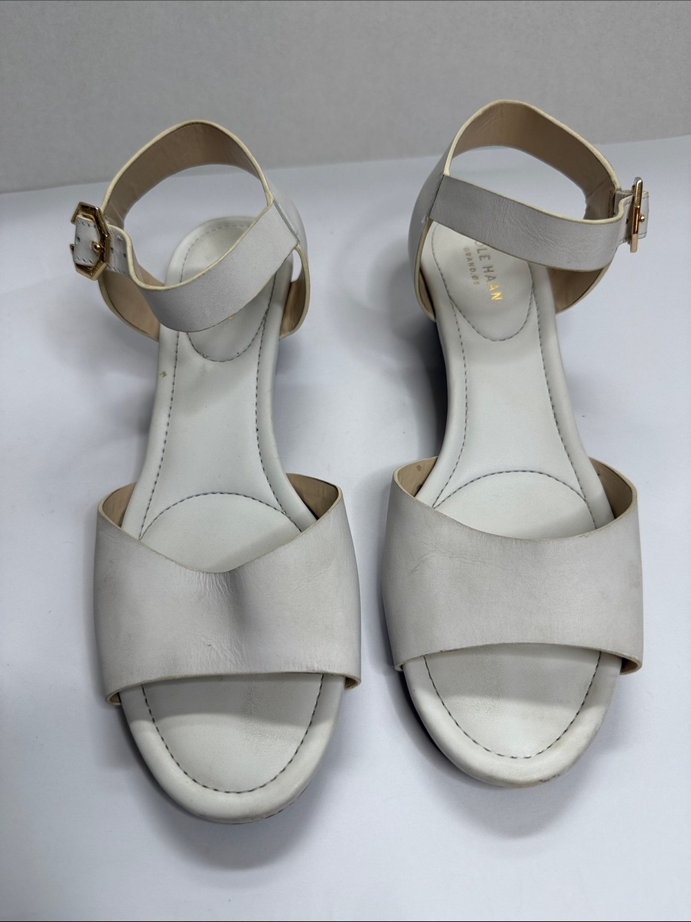 Cole Haan High Heel Sandal White size 9